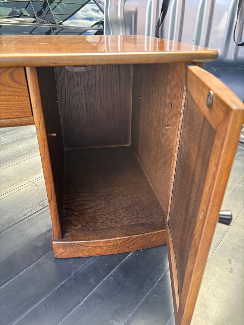 ★カリモクラシック 　文机　座机　デスク　テーブル　A33