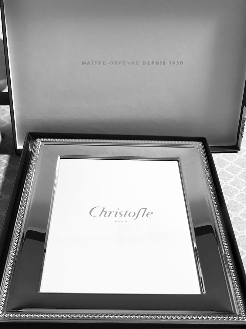 CHRISTOFLEのブライダルフォトフレーム