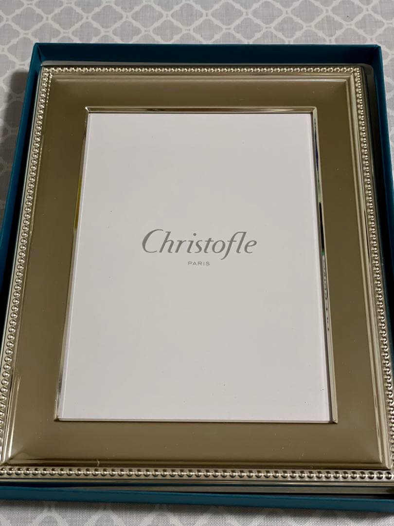 CHRISTOFLEのブライダルフォトフレーム