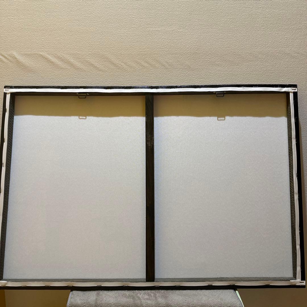 モルガ　MULGA インテリアアート　フラミンゴとパイナップルのアート