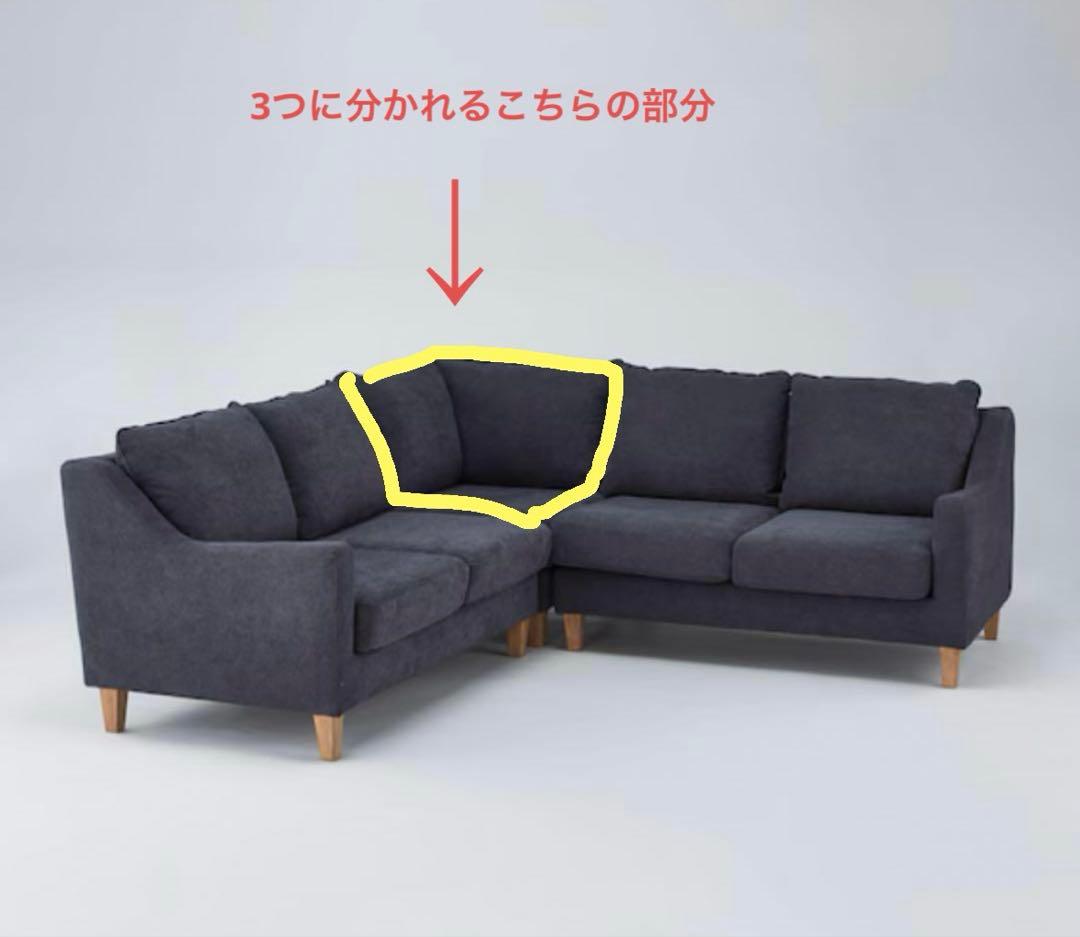 〜最終値下げ〜　ニトリ　コーナーソファ ③