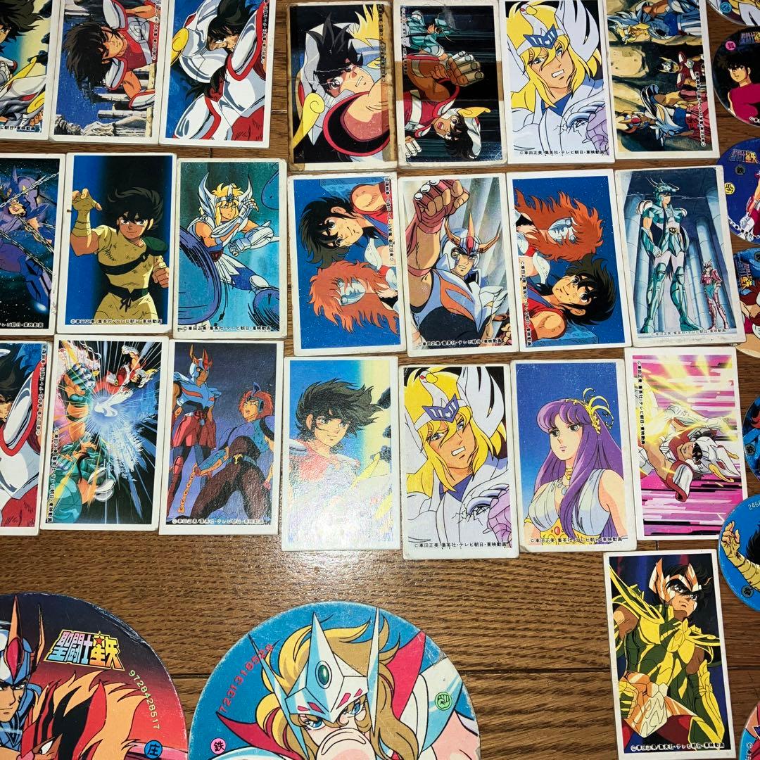 聖闘士星矢　セイントセイヤ　メンコ　面子　大量