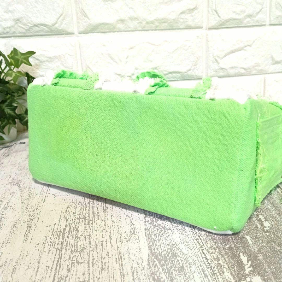 リメイクデニム★MIXフリンジトートバッグN＋チェーンショルダー