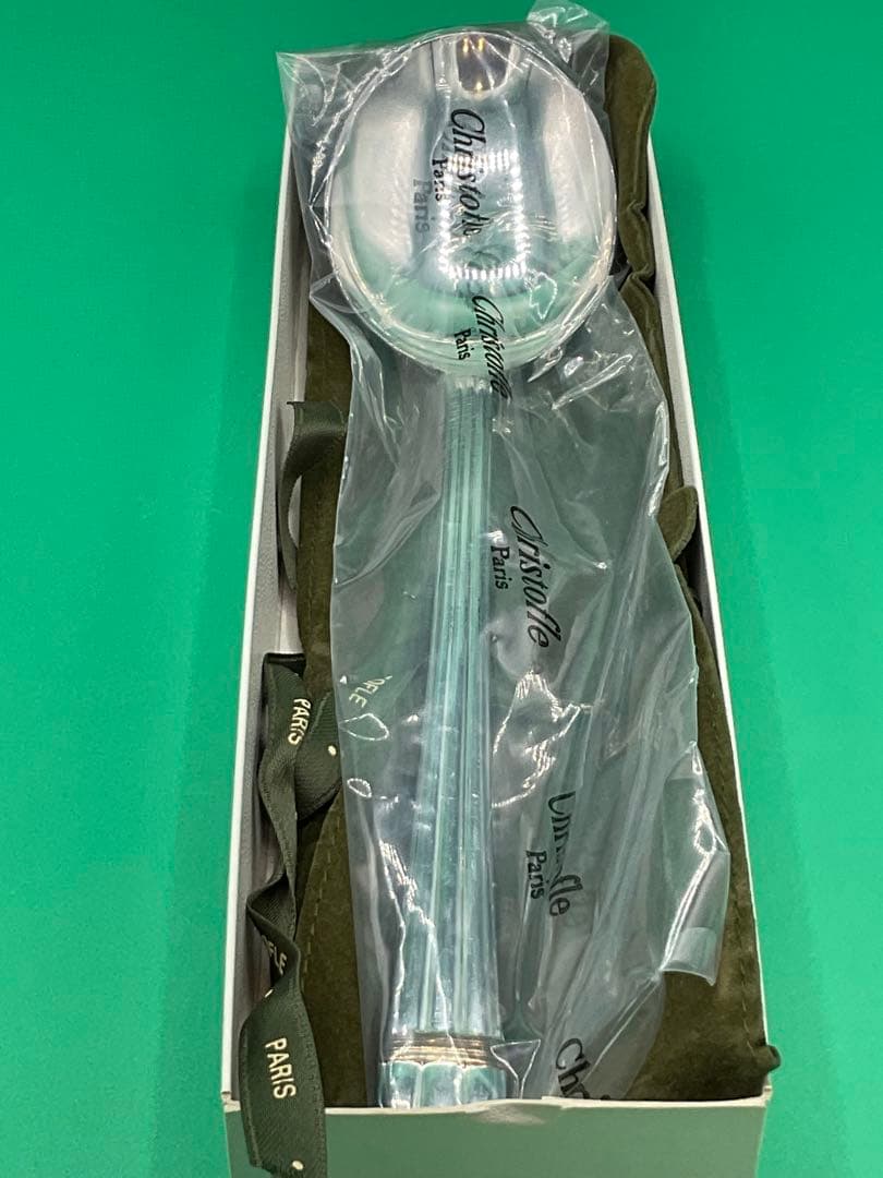 クリストフル アリア　ゴールド　スプーン　サラダサーバー　未開封