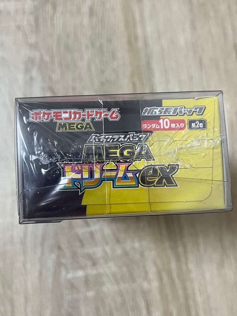 シュリンク付き　新品未開封　ポケモンカードMEGA ドリームex BOX