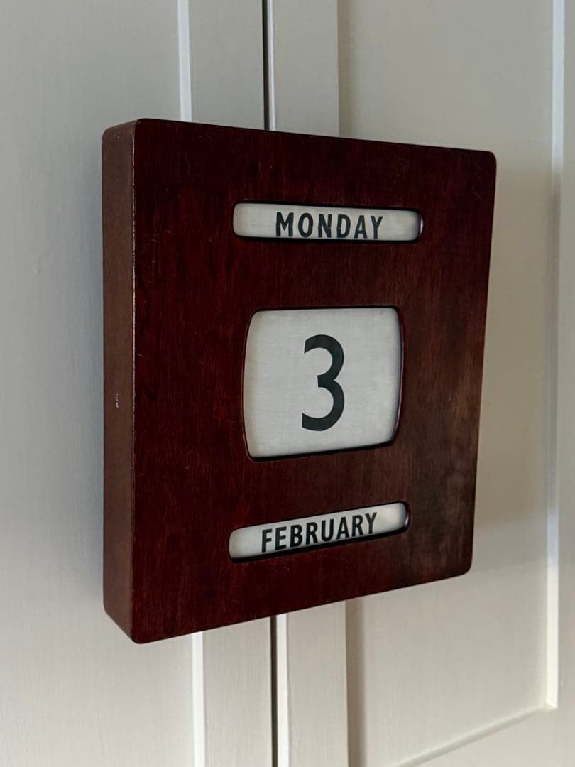 【レア】ビンテージ　万年カレンダー　壁掛けカレンダー