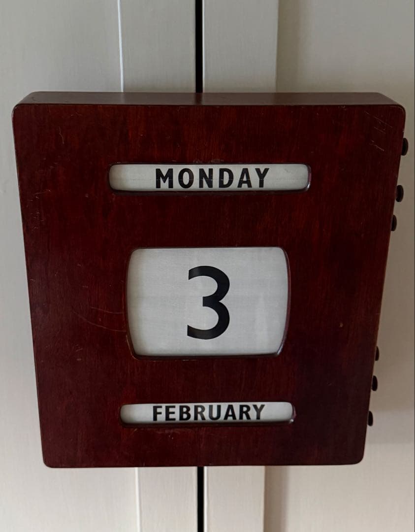 【レア】ビンテージ　万年カレンダー　壁掛けカレンダー