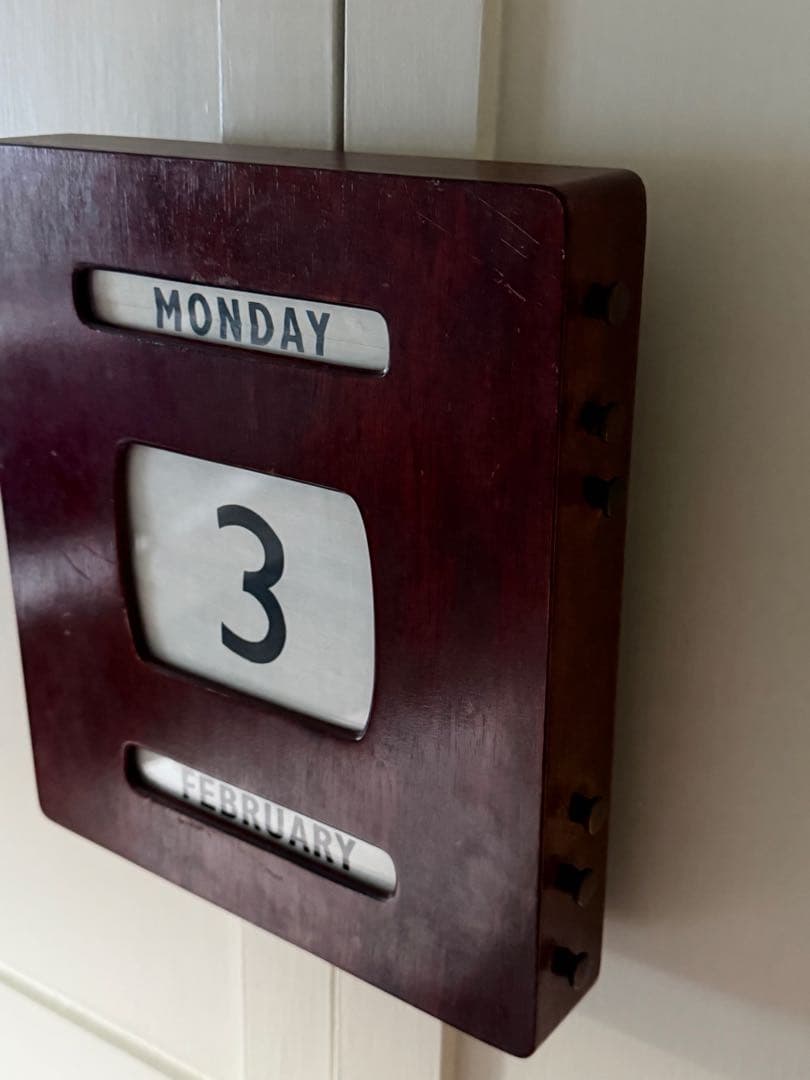 【レア】ビンテージ　万年カレンダー　壁掛けカレンダー