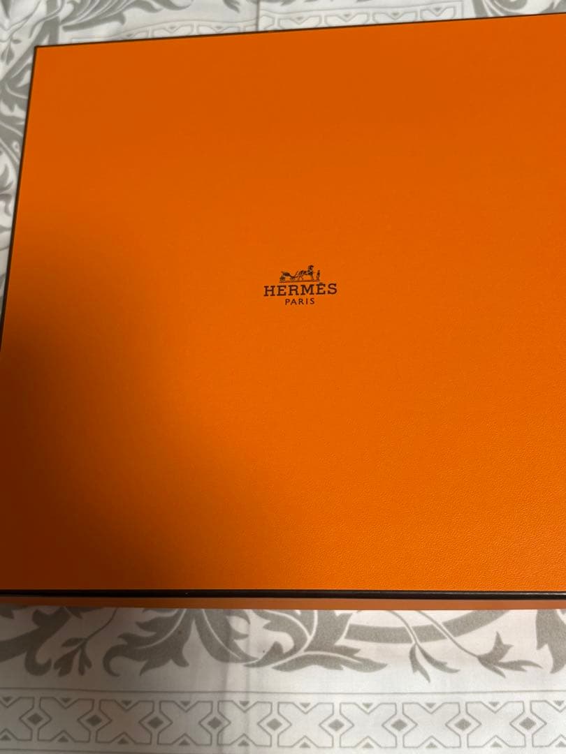 HERMES モザイク　ヴァンキャトル　プラチナ　デザートプレート21cm