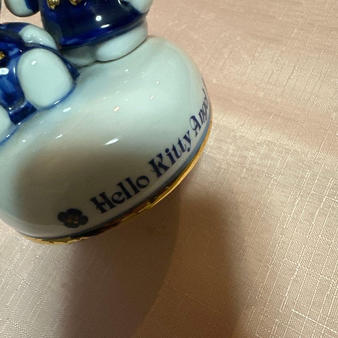 ハローキティ ミミィ　エンジェル キティ 陶器製 オルゴール