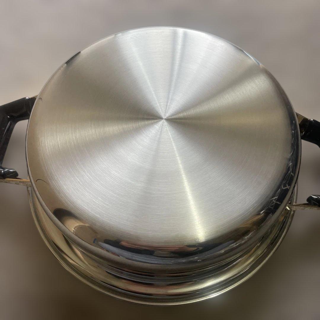 タッパーウェア レインボークッカー 21cm 両手鍋