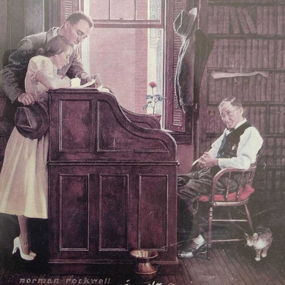 ノーマンロックウェル The marriage licenses 結婚許可証 - メルカリ