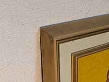 【真作】絵画　織田広喜　デッサン（色紙）　女性像　モダンアート　Y196