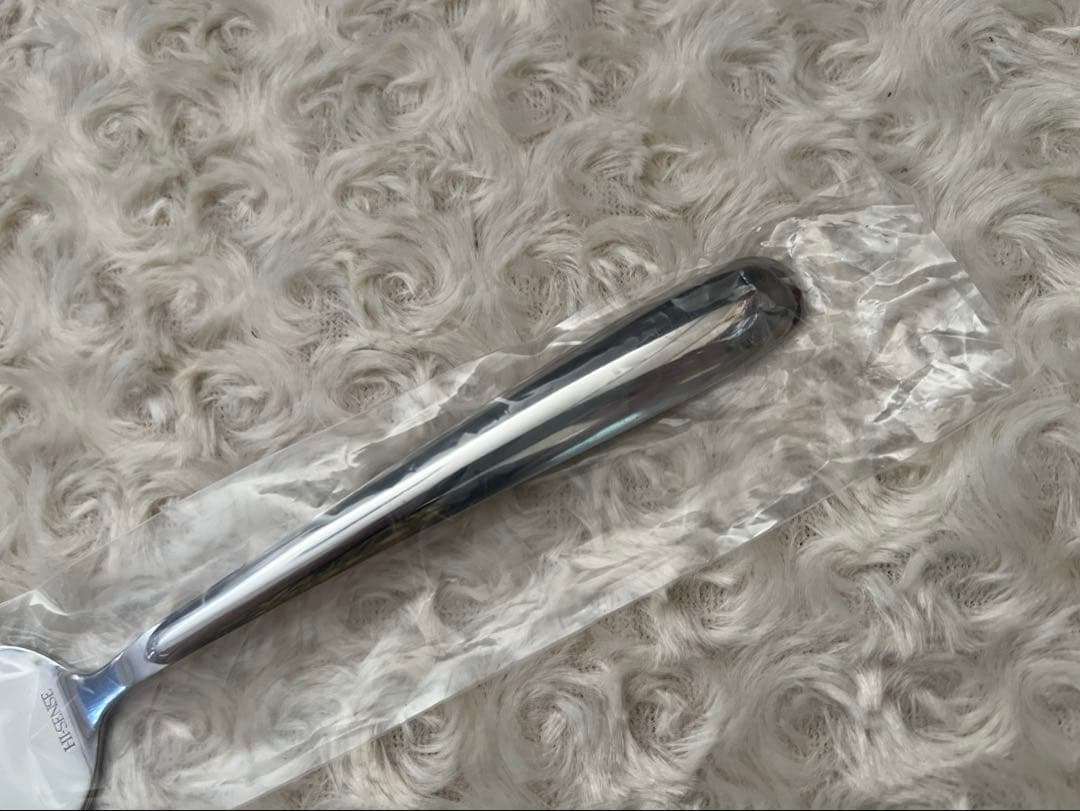 カトラリー　福田繁雄デザインスプーン“立場が入れ替わってしまったスプーン\"