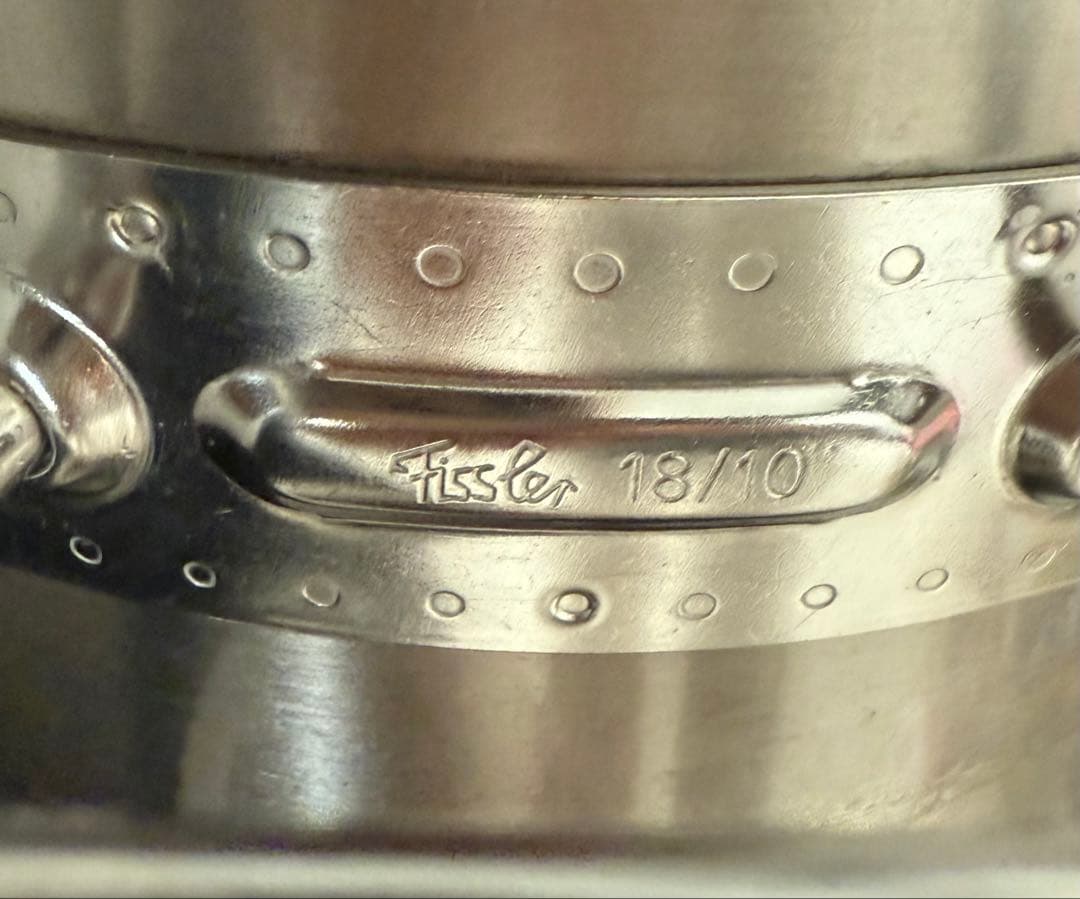 希少品☆西ドイツ製☆フィスラー☆両手鍋☆プロコレクション☆蒸し板