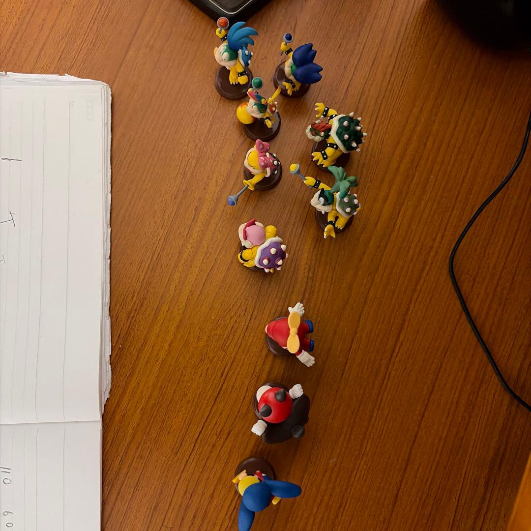 チョコエッグ、シークレット3体+クッパ、クッパ7人衆(モートン抜き