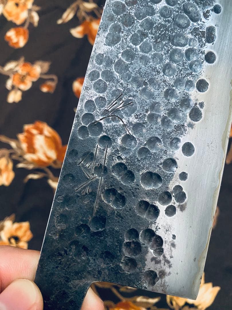 薄刃210mm 両刃　ダマスカス　レアアイテム