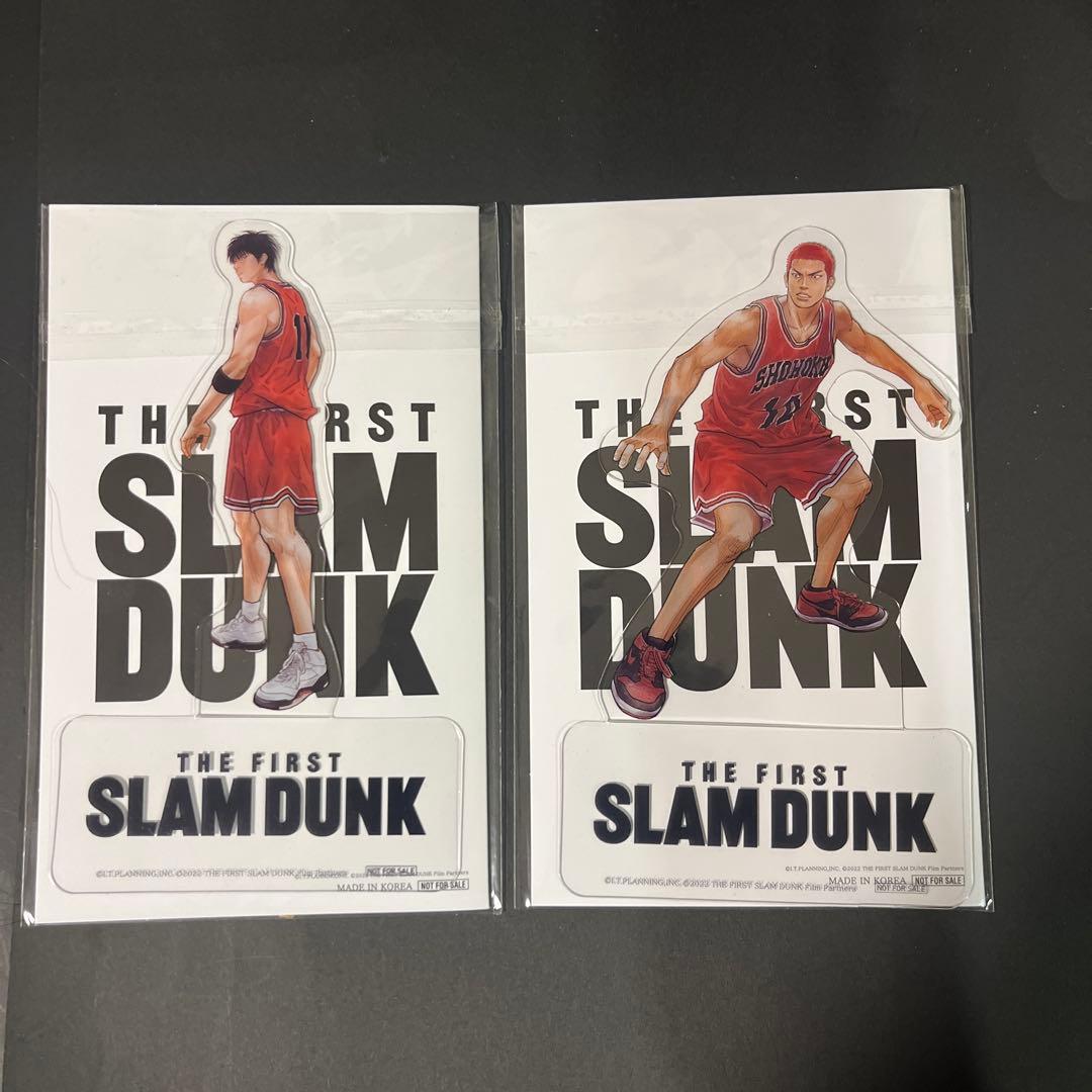 流川楓 桜木花道 スラムダンク 映画特典 アクリルPETスタンド セット