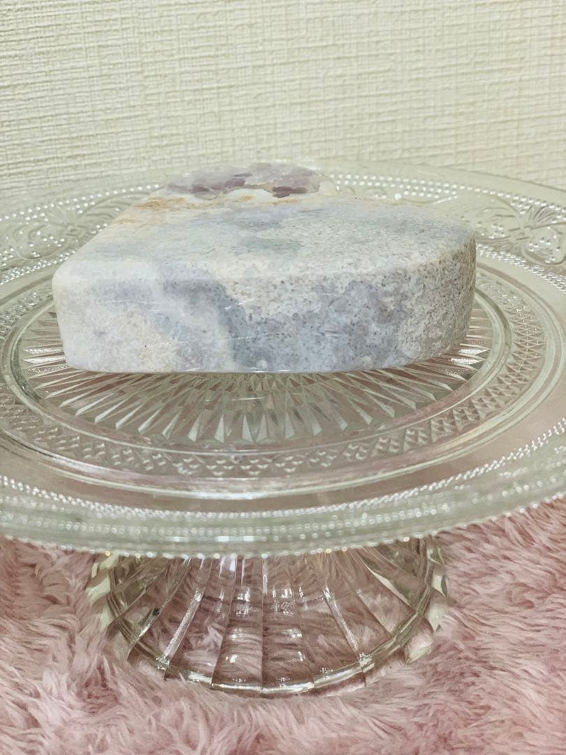 ⭐︎天然石⭐︎レア⭐︎ブラジル産⭐︎ピンクアメジスト⭐︎ハート⭐︎