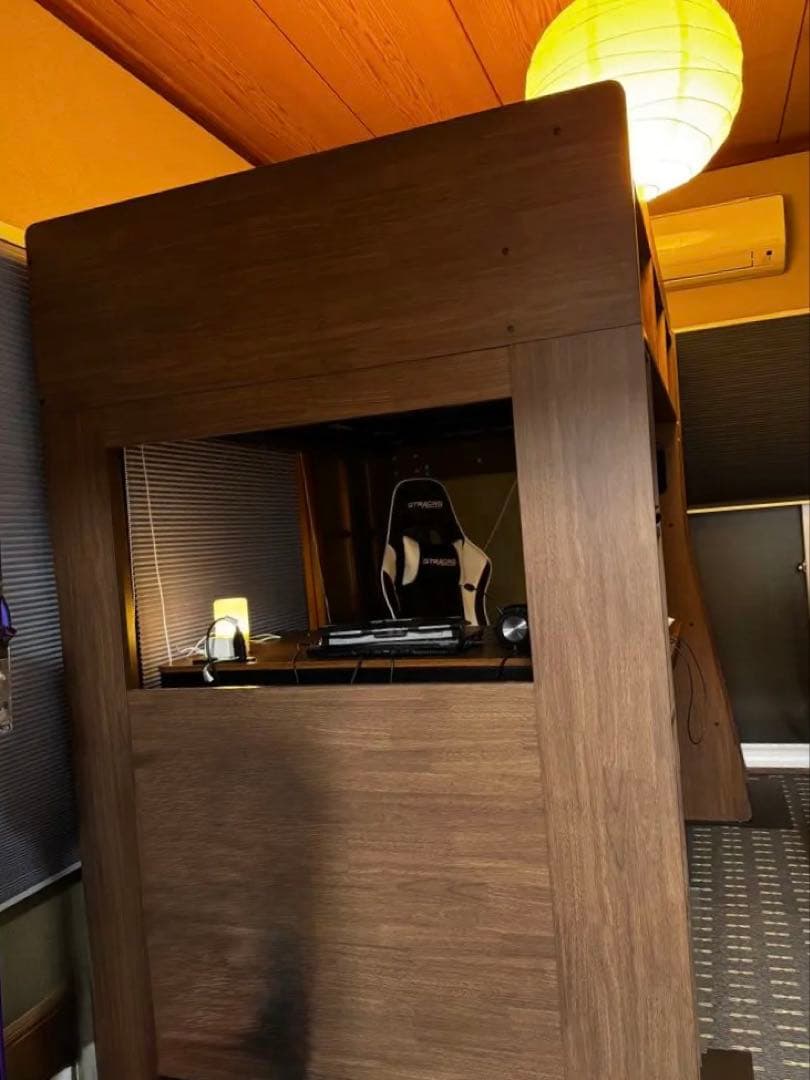 木製 ロフトベッド Ashby(アシュビー) シングル シンプルデザイン