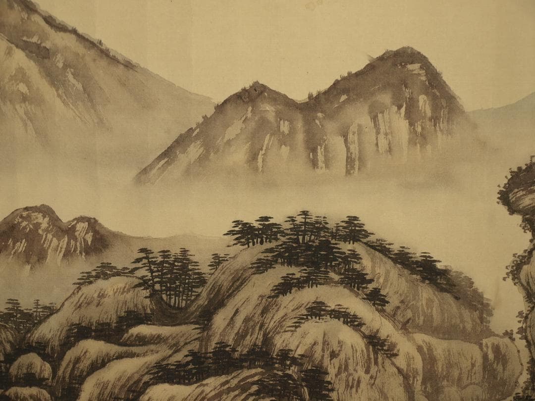 民間仕入れ品　中国宋時代の絵　激安骨董品　肉筆保証 BD413A5-2