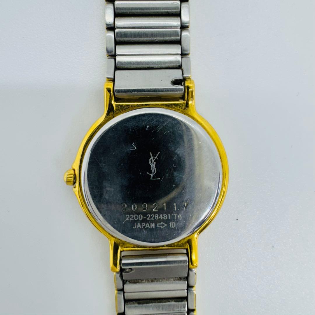 ✨YVES SAINT LAURENT✨イブ・サンローラン✨コンビ✨腕時計✨