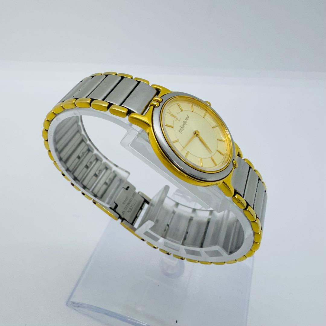 ✨YVES SAINT LAURENT✨イブ・サンローラン✨コンビ✨腕時計✨