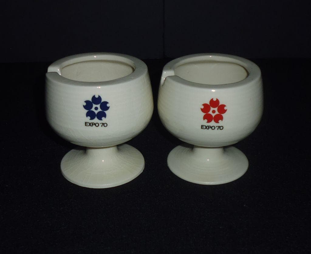 激レア】EXPO'70 岡本太郎 陶器製 灰皿 太陽の塔 日本万国博覧会