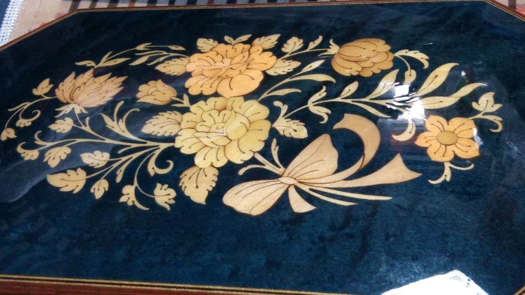 REUGE オルゴール ジュエリーボックス 宝石箱 スイス製 Romance