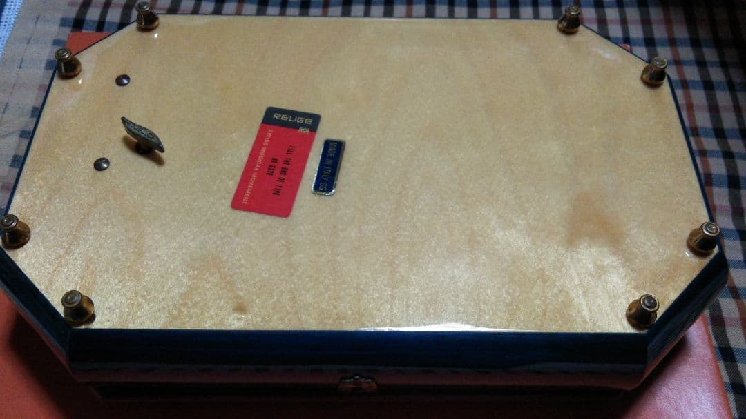 REUGE オルゴール ジュエリーボックス 宝石箱 スイス製 Romance