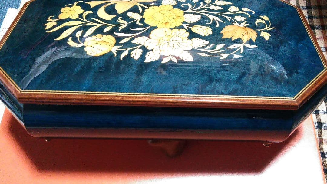 REUGE オルゴール ジュエリーボックス 宝石箱 スイス製 Romance