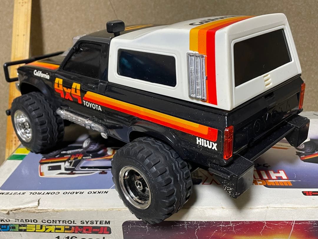 レトロ】ニッコーラジオコントロール ウインチハイラックス4wd ラジコン