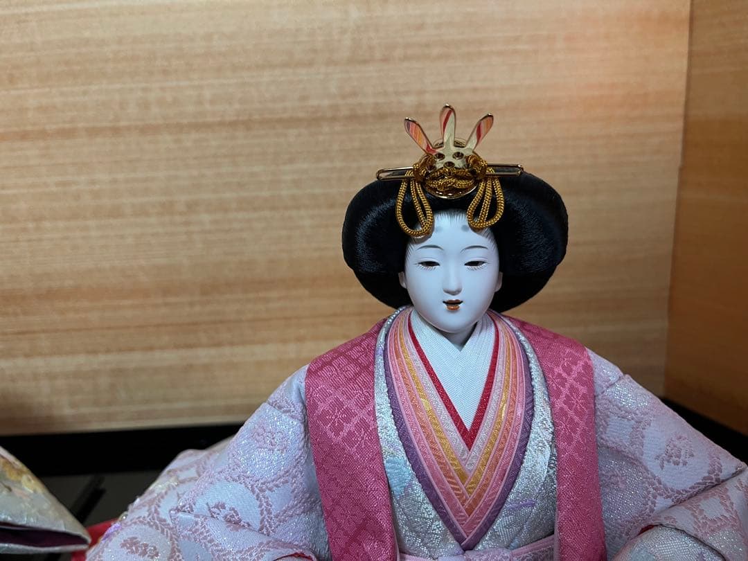 親王飾り 花刺繍 花凛 セット 親王飾り 花刺繍 花凛 セット