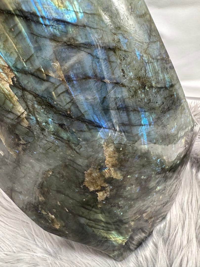 ラブラドライト 原石　6.7kg　天然石　鑑賞石　パワーストーン