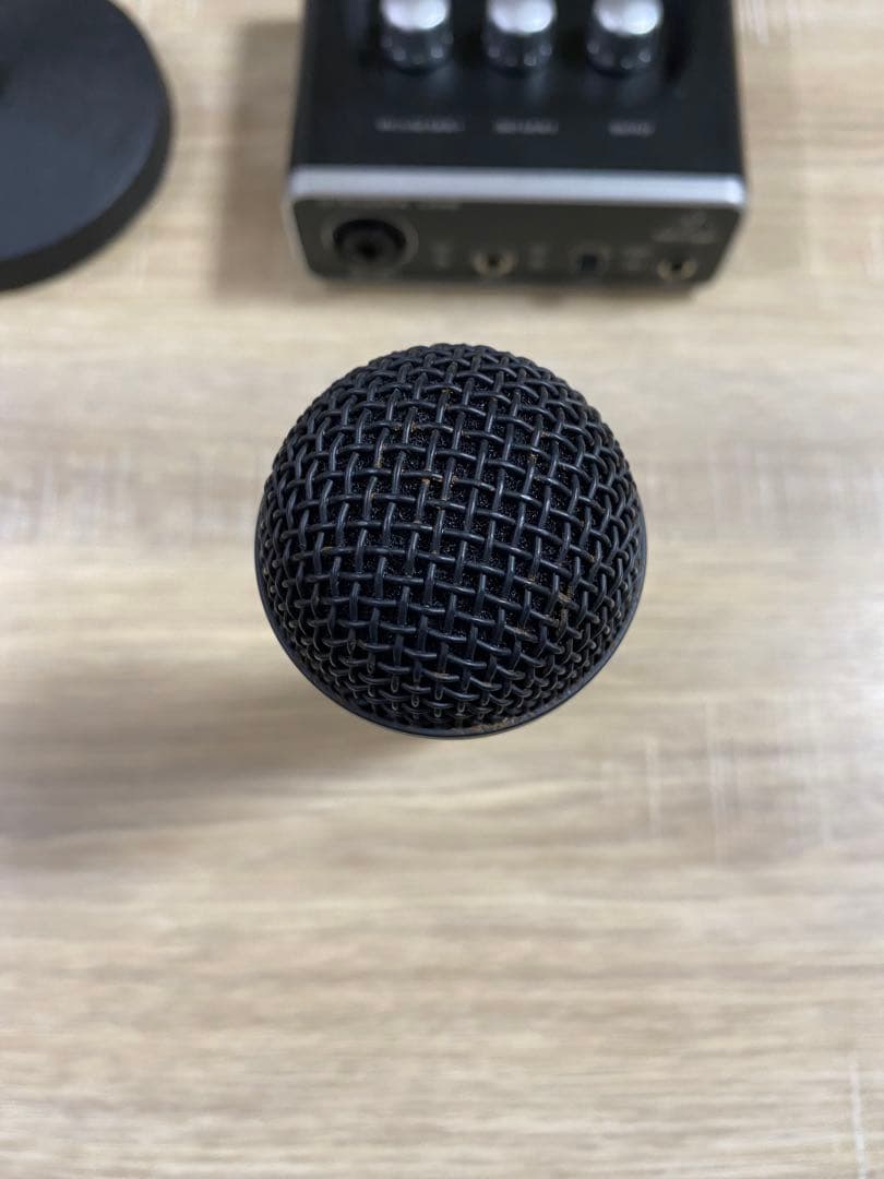 behringer U-PHORIA UM2 XM8500 録音セット一式