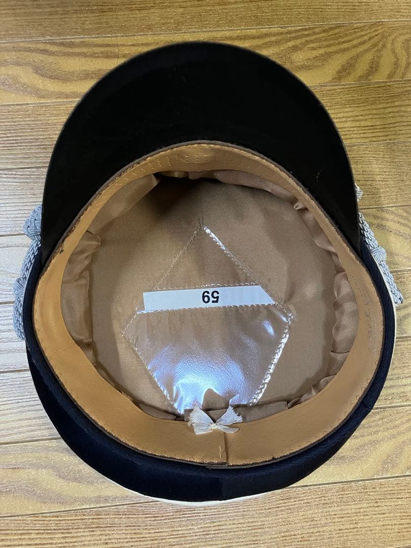 レプリカ アルゲマイネSS将校制帽 鷲章 髑髏帽章付EREL社製 ナチス