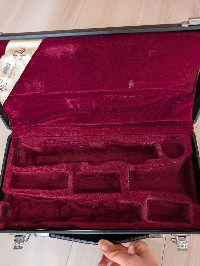 YAMAHA 350F クラリネット 本体 ケース付き