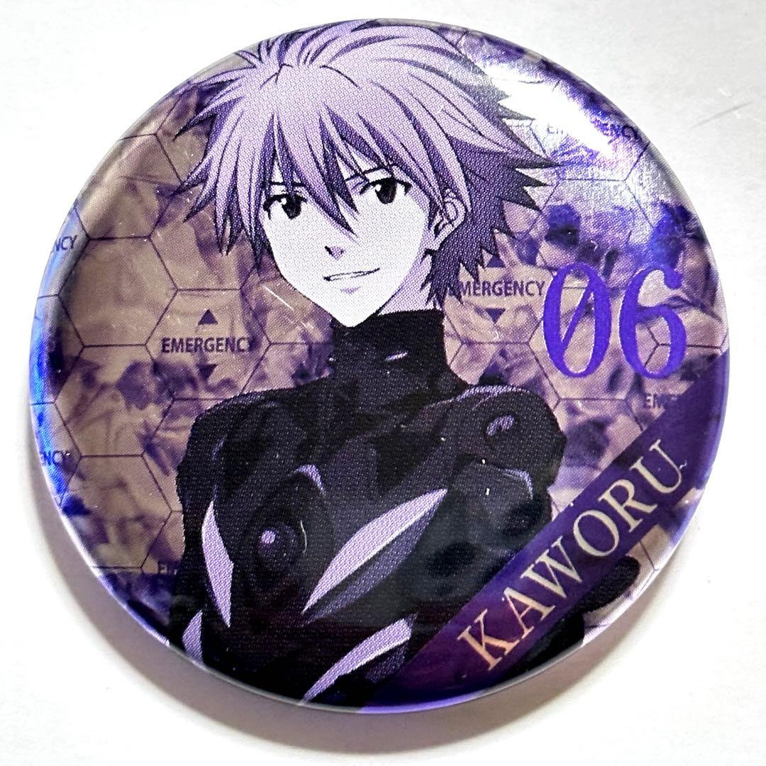 エヴァンゲリオン 渚カヲル メタリック缶バッジ バッチ ストア