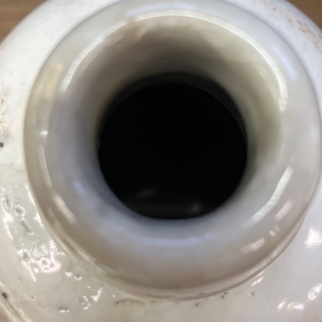 D-壁 大内窯 古い陶器製 通い徳利 時代物 骨董品 レトロ ヤウコッキ 食器