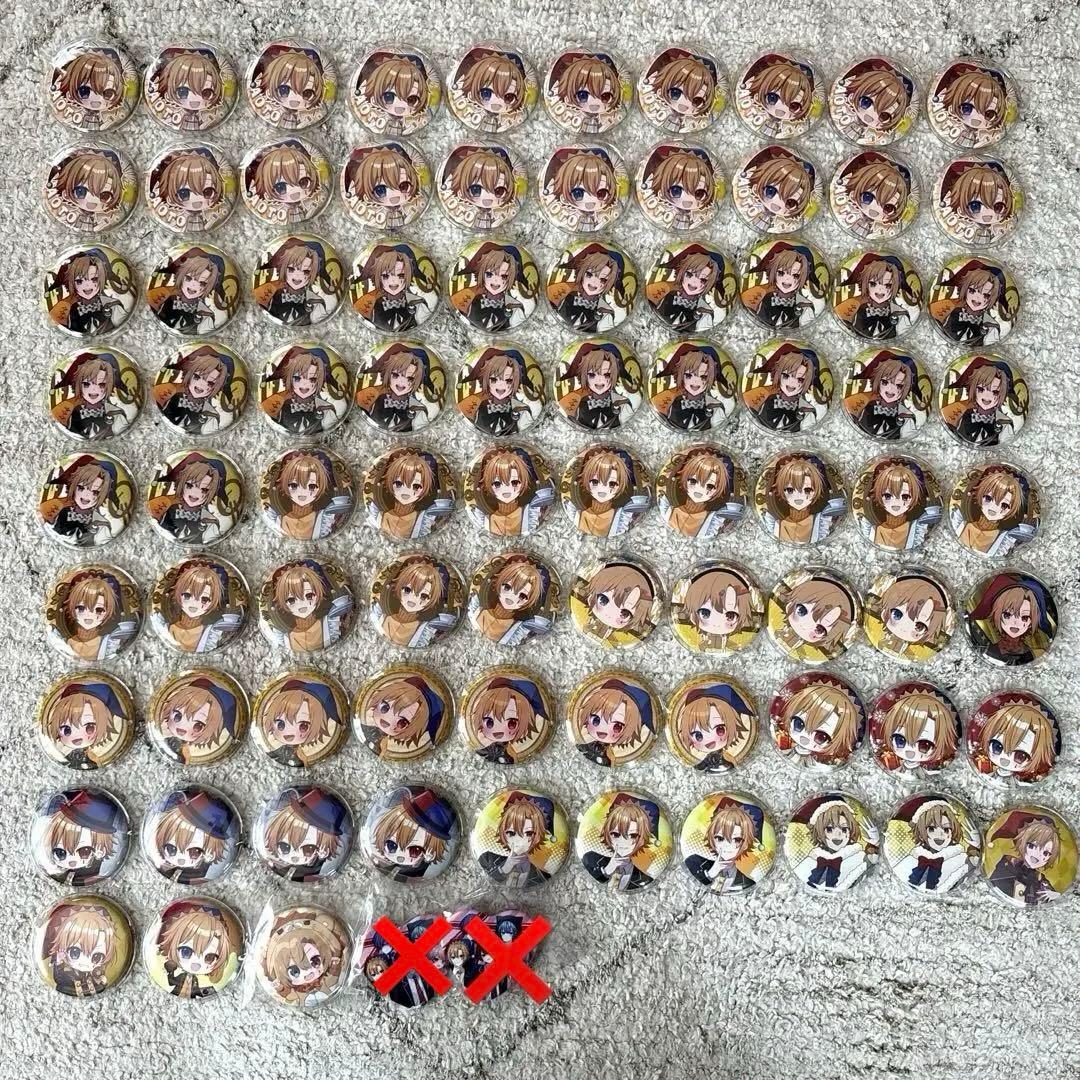 ドルレク アオトくん あおと君 缶バッチ 計83個 ドールズレクイエム