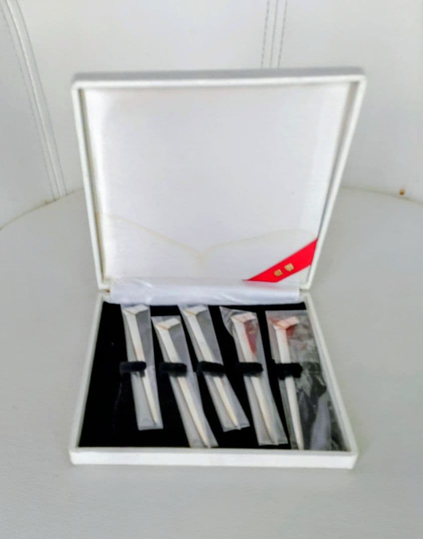 菓子楊枝 5本セット 銀製