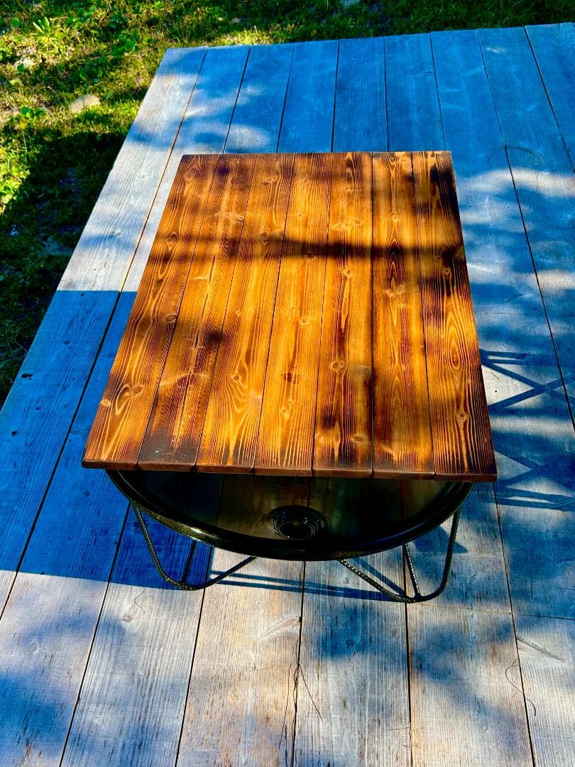 受注生産ドラム缶テーブル