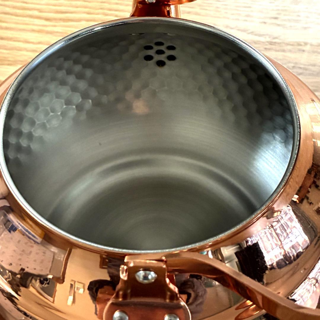 新光金属株式会社 COPPER100 銅ケトル 2.0リットル 未使用品 やかん