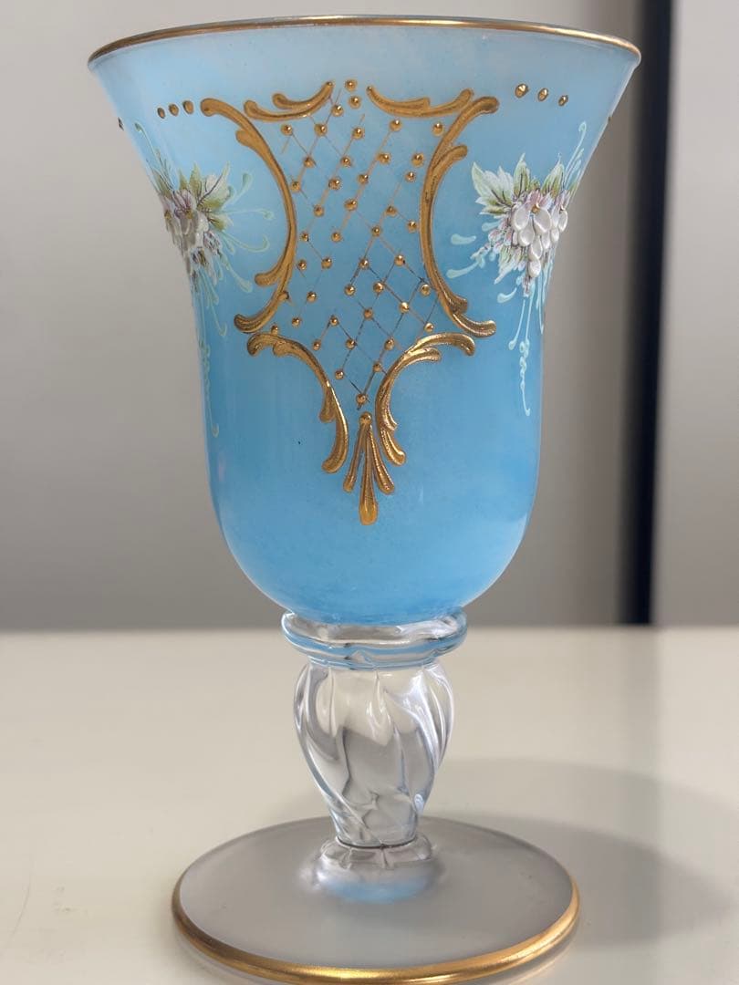 ベネチアングラス 水色 - メルカリ