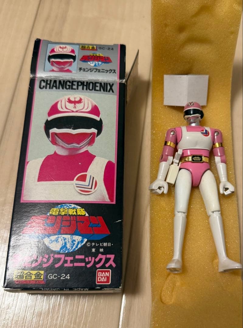 お得レア2点】当時物 新品未使用 チェンジマン フェニックス