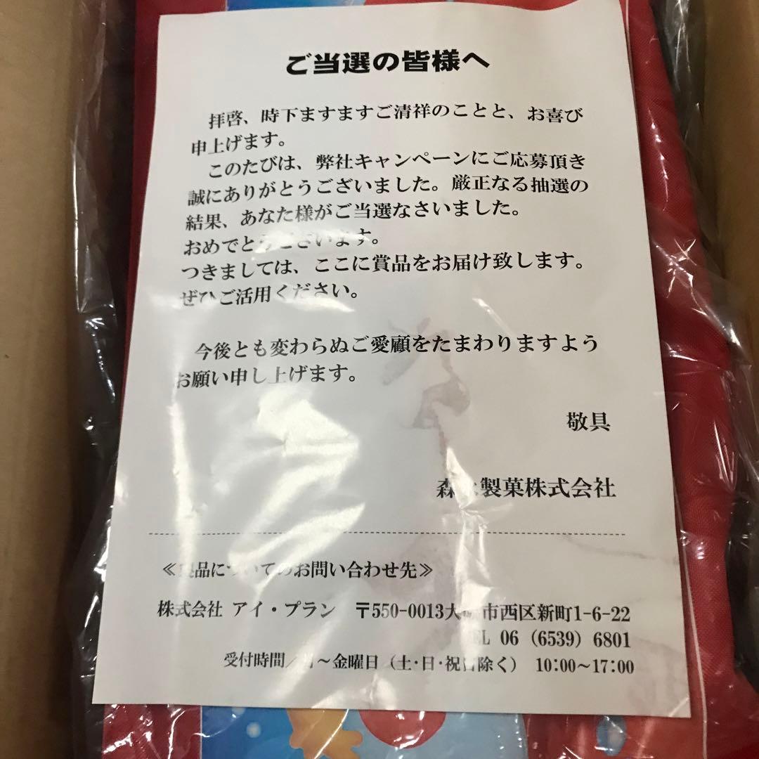 森永おっとっとの釣り道具 懸賞当選品 バックと釣道具のセット(未開封