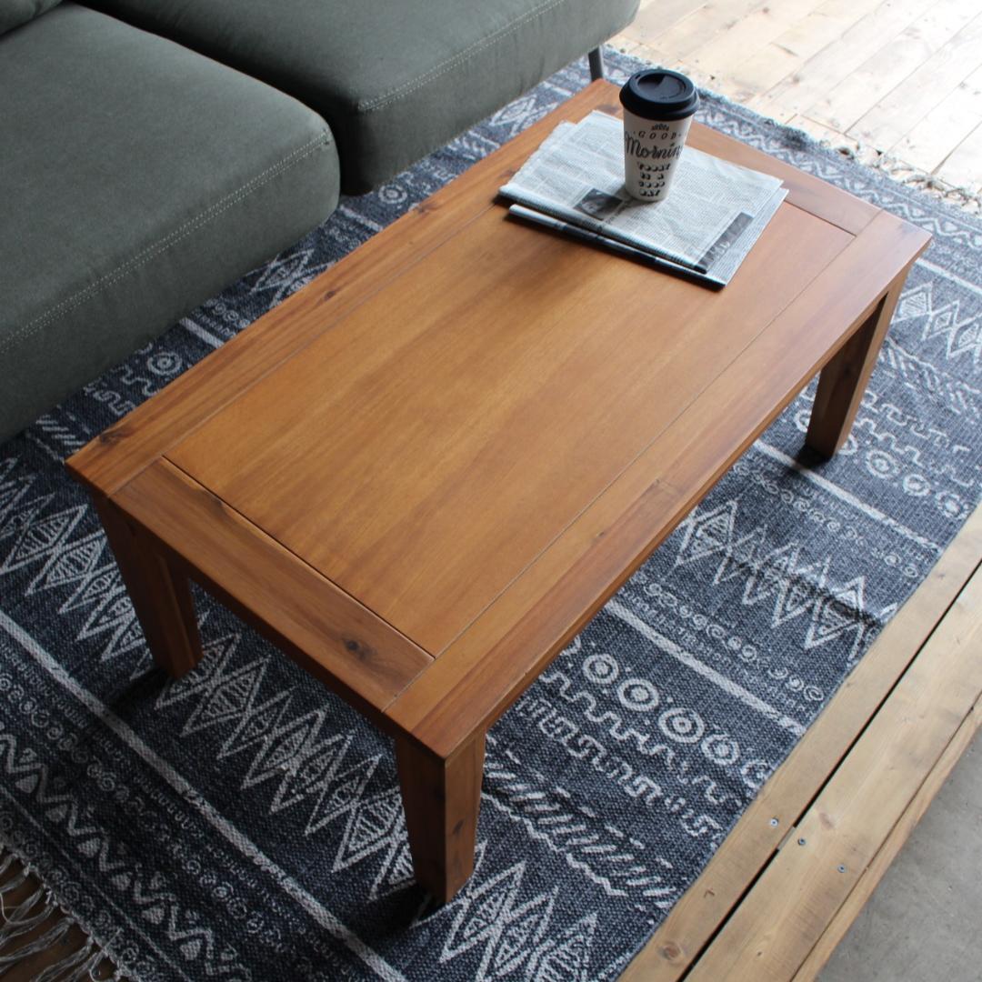 天然木 ローテーブル センターテーブル 木製 リビングテーブル 和モダン 家具