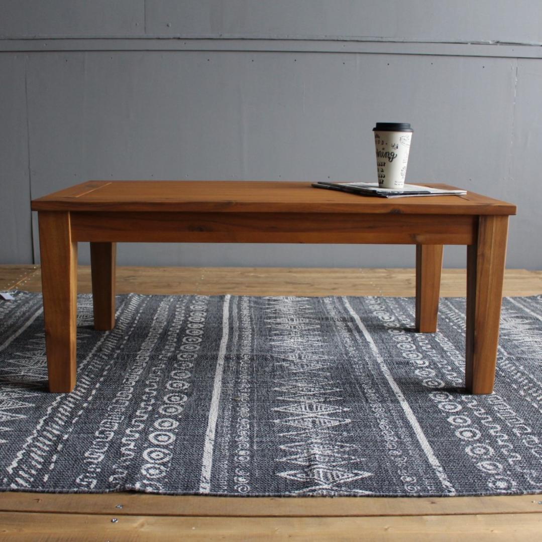 天然木 ローテーブル センターテーブル 木製 リビングテーブル 和モダン 家具