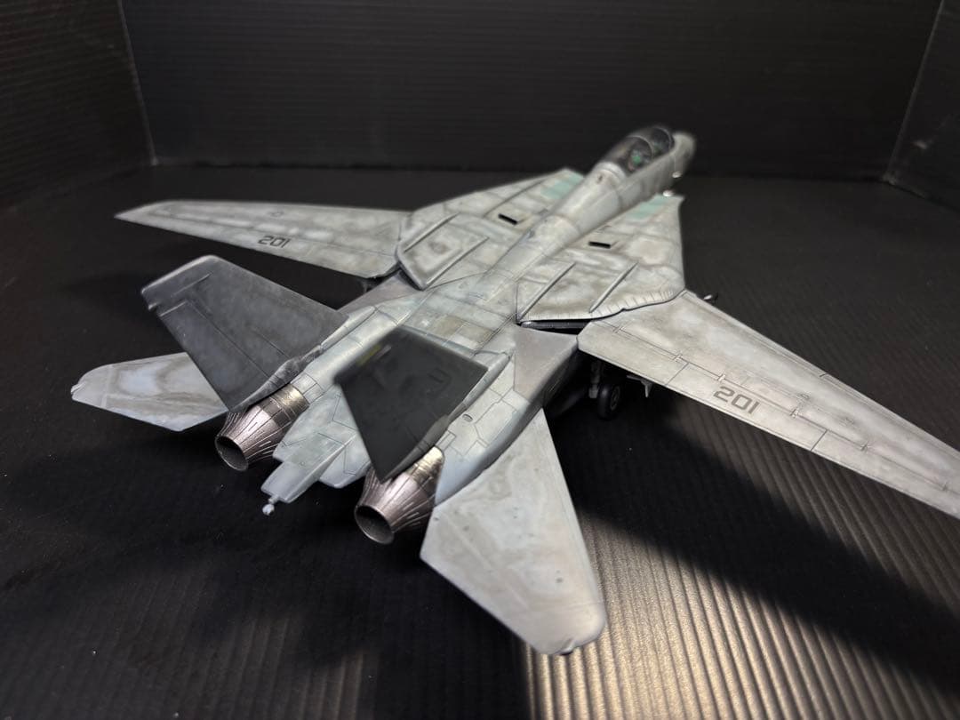 F14A トムキャット ロービジ仕様 1/72 プラモデル完成作品