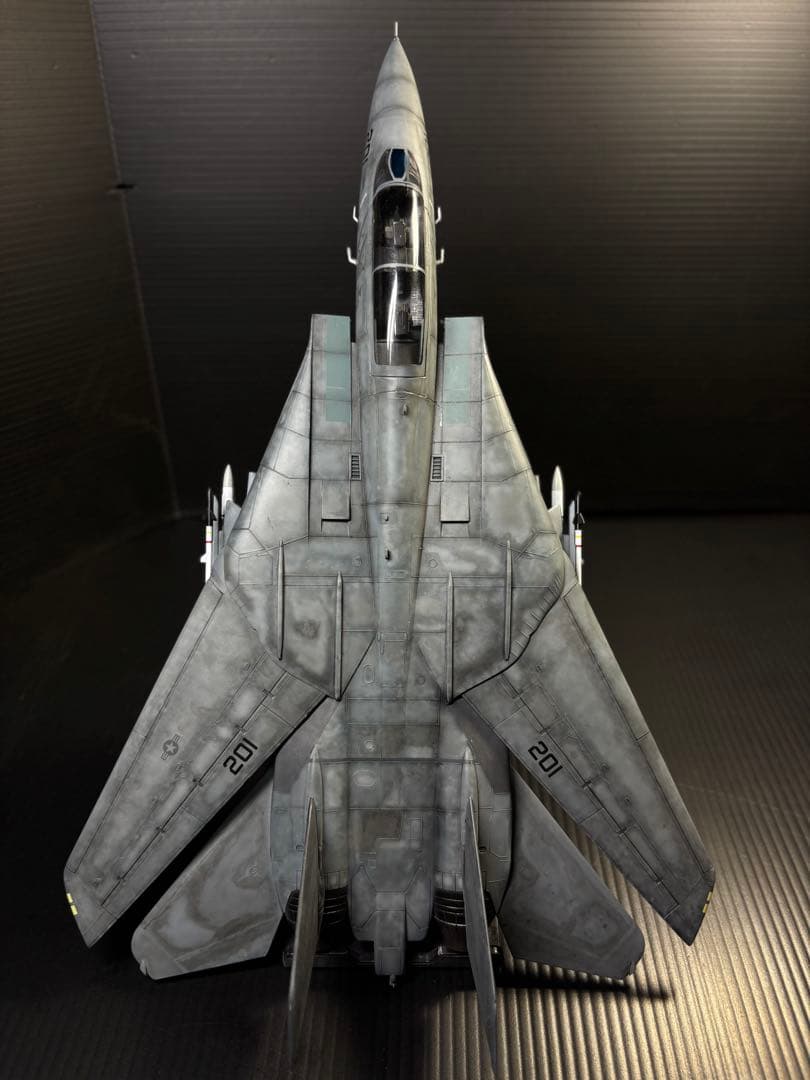 F14A トムキャット ロービジ仕様 1/72 プラモデル完成作品